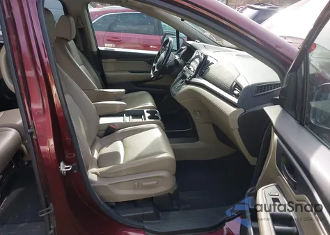 2019 Honda Odyssey Ex-L из США, поврежденный, VIN 5FNRL6H76KB125348